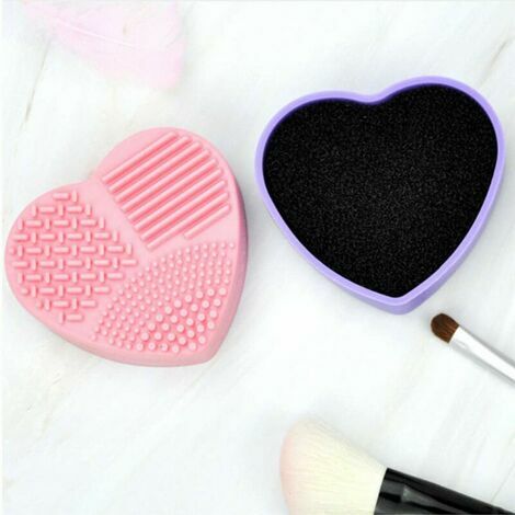 Outil Silicone Nettoyant pinceaux Maquillage Egg Brosse Cosmetique Clean