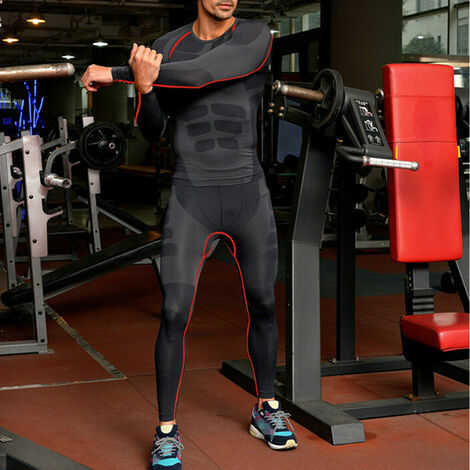 Pantalon de musculation Fitness pantalon d'exercice de Compression