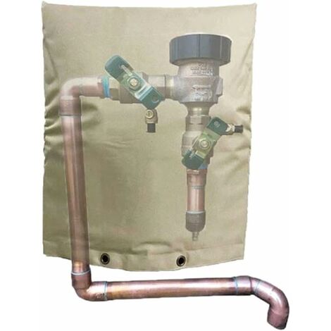 Couvercle de robinet extérieur en hiver, utilisé pour le manchon de  protection d'isolation thermique de robinet de tuyau d'arrosage antigel  (noir 2PCS)