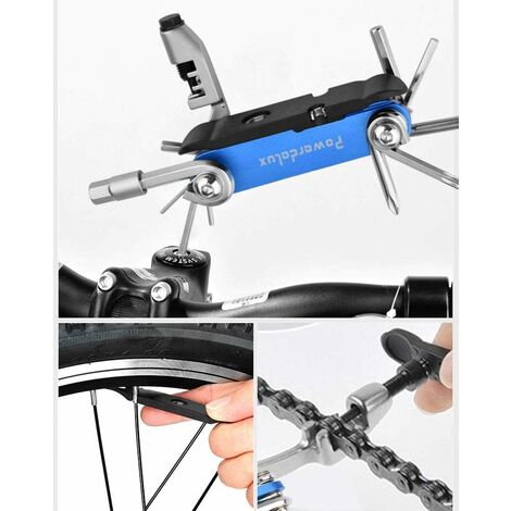 Trousse à outils multifonctionnelle pour vélo électrique, avec pompe e