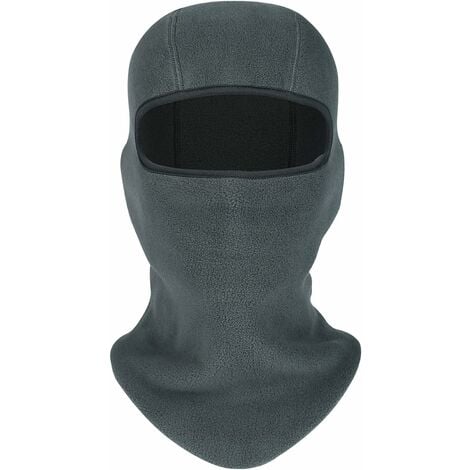 Été / hiver Polaire chaude Moto Masque facial Anti-poussière Imperméable au  vent Couvre-visage complet Chapeau Cou Casque Masque Cagoules