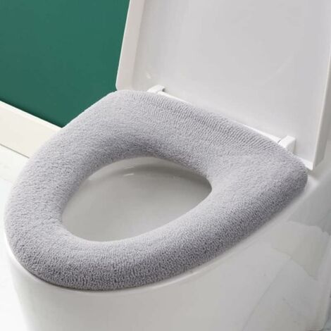 3 pcs sièges de WC, WC Housse de siège Coussin de salle de bain chaud et  doux Housse lavable Pads : : Bricolage