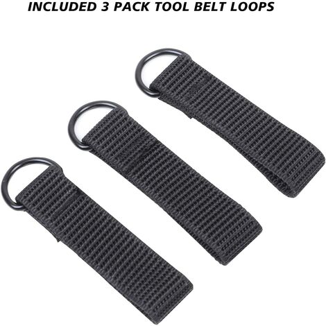Lourds et durables outil de ceinture Bretelles réglables avec 3 points bretelles rembourrées pour électricien charpentier travail Rig suspension 