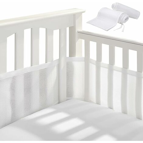 Levoberg Tour de Lit Bébé Coussin Serpent en Velours Tour de Lit Tressé Pare-choc Protection pour Enfant 150cm ＃1 