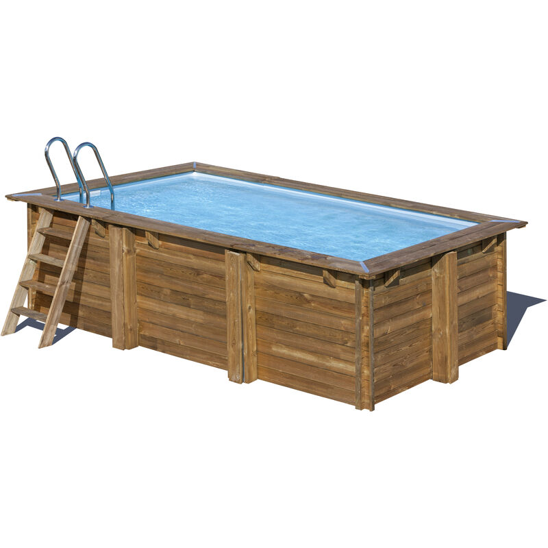 Ensemble skimmer petite meurtrière et buse pour piscines bois Sunbay