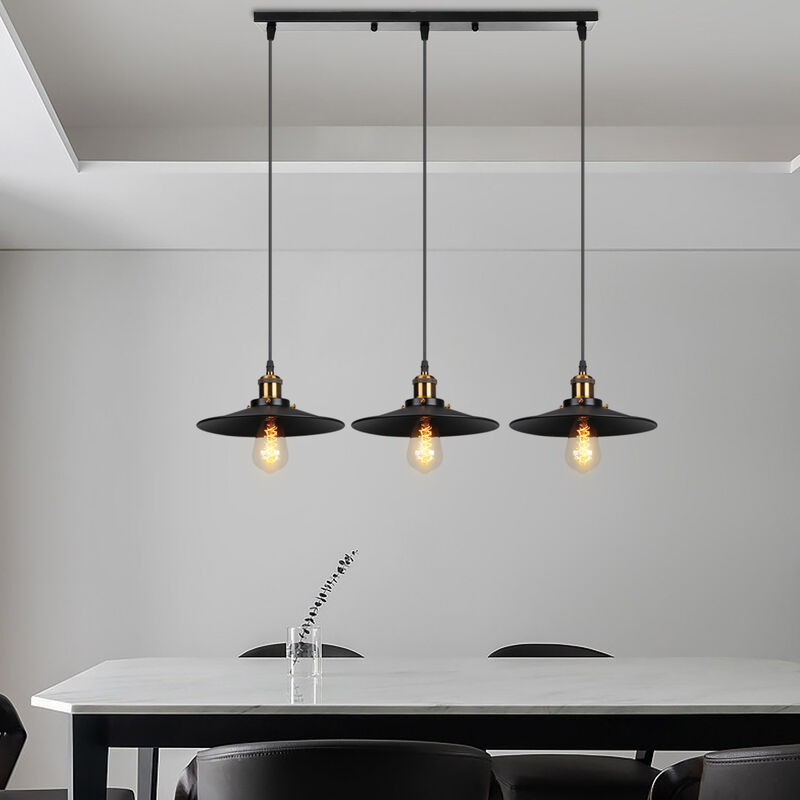 Lampada A Sospensione Industriale - Con Attacco E27, Metallo | Stile Vintage Per Interni