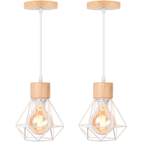 iDEGU - Lampadario a sospensione moderno, con attacco E27, a | FindTheDeal