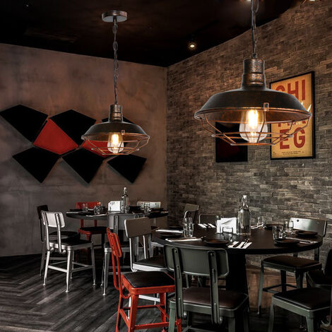 Lampadario A Sospensione Regolabile Con 6 Paralumi In Vetro Champagne – Modello A Scala, Ferro Nero, Altezza Fino A 180 Cm, E27 - 4
