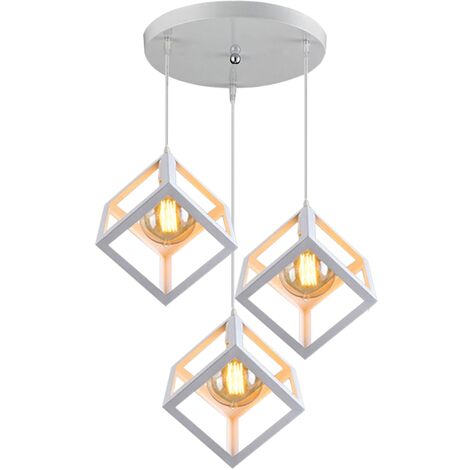 Trio Lighting Franklin plafoniera led 3 diffusori circolari ottone  invecchiato regolazione intensita' con interruttore a parete