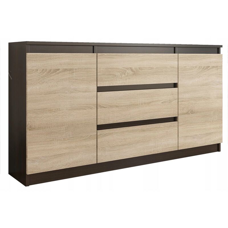 Albi Estilo Moderno escandinavo 140x40x76 cm mueble almacenaje para dormitorio despacho 3 2