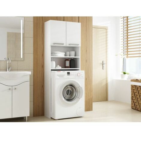 COMO - Mueble para lavadora - 64x183x30cm - area de almacenamiento lavaropa  - estilo moderno