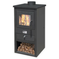 Stufa a Legna 10,7 Kw cm 43x41x86h - Modello Athena -