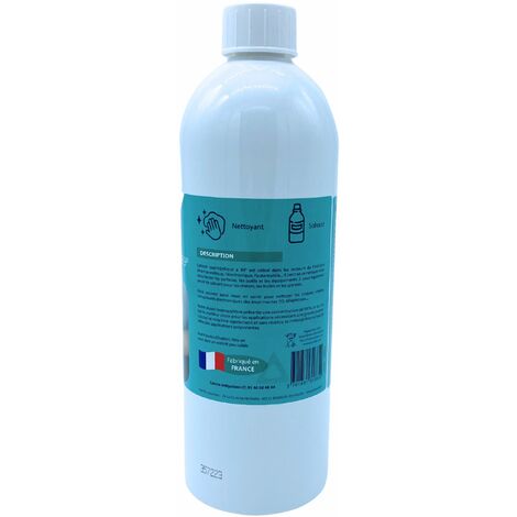 Alcool Isopropylique 99,9% - Lot De 6 Bouteilles De 1L, Solvant Et Nettoyant Multi-Usages Pour Électronique Et Surfaces