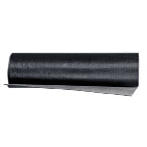 DSTOCK60 - Rouleau 3 Mètres de feutre bitumé noir sablé spécial équerre renfort - Epaisseur 3.6mm - Largeur 1 m - Couvre 3m2 - Découpe au mètre - Etanchéité toiture. niche. cabane.