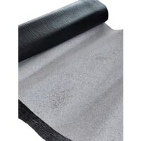 DSTOCK60 - Rouleau 2 Mètres de feutre bitumé blanc - Largeur 1 m - Couvre 2m2 - Découpe au mètre - Etanchéité, toiture, niche, cabane.