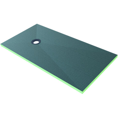 160x80cm Duschelement befliesbar bodeneben Fußbodenheizung Duschboard Gefälleplatte Duschwanne H:40mm