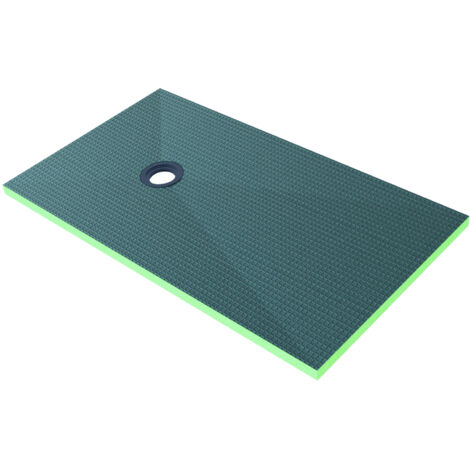 140x80cm Duschelement befliesbar bodeneben Fußbodenheizung Duschboard Gefälleplatte Duschwanne H:40mm