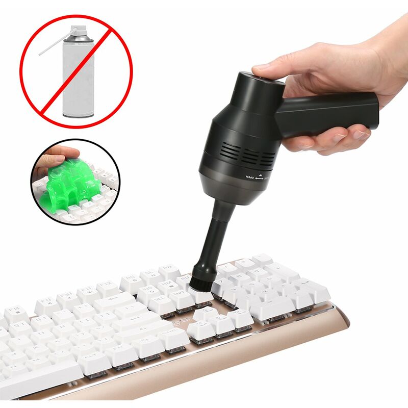 Aspirapolvere per tastiera del computer Potente mini aspirapolvere
