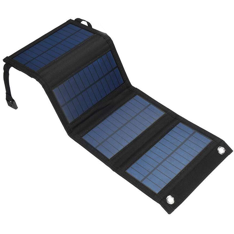 Caricabatteria solare da 10W con pannello solare a moschettone celle da 12V Power  Bank pannelli solari