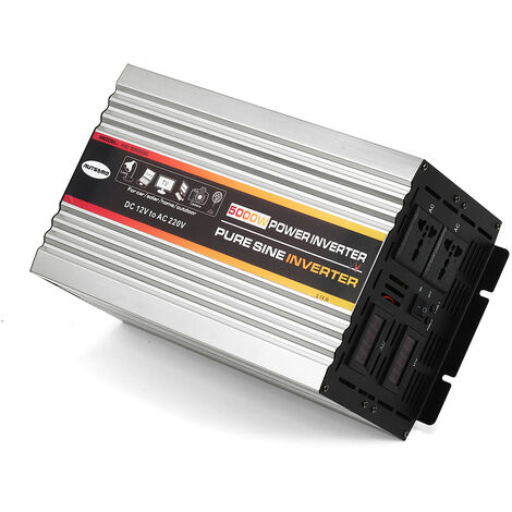 Convertitore 3000W DC 12V AC 220V Power Inverter trasformatore 2.1A USB