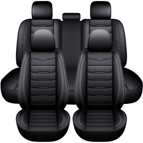 Coprisedile Auto Universali ETOPARS - 2 Pezzi, Anteriore, Impermeabile, Nero