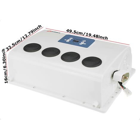 Interruttore Ventilatore Auto/Camion 12V/24V - 3 Velocità, Controllo Riscaldamento E Aria Condizionata - Foto 8