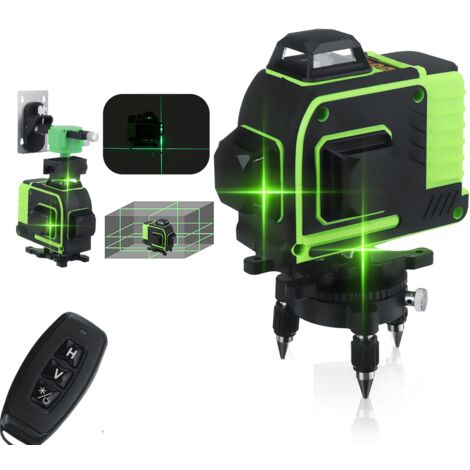 4D 360° 16 Linee Livella Laser Automatico FASGet 2 Batterie Con Accessori Display Lcd 85233346 - Foto 5