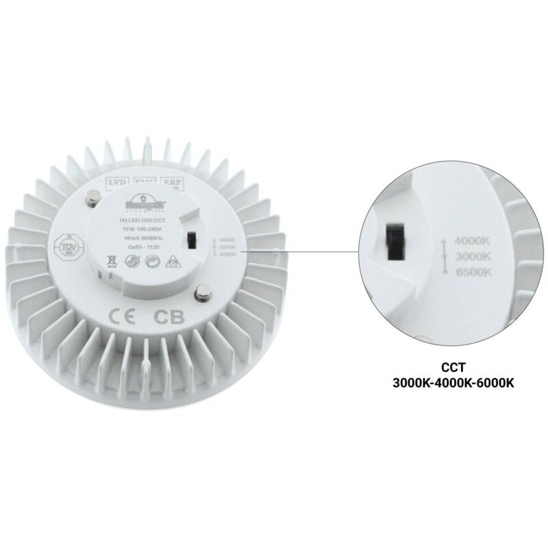 GX53 LED 5W - Lampadine a LED Star Trading