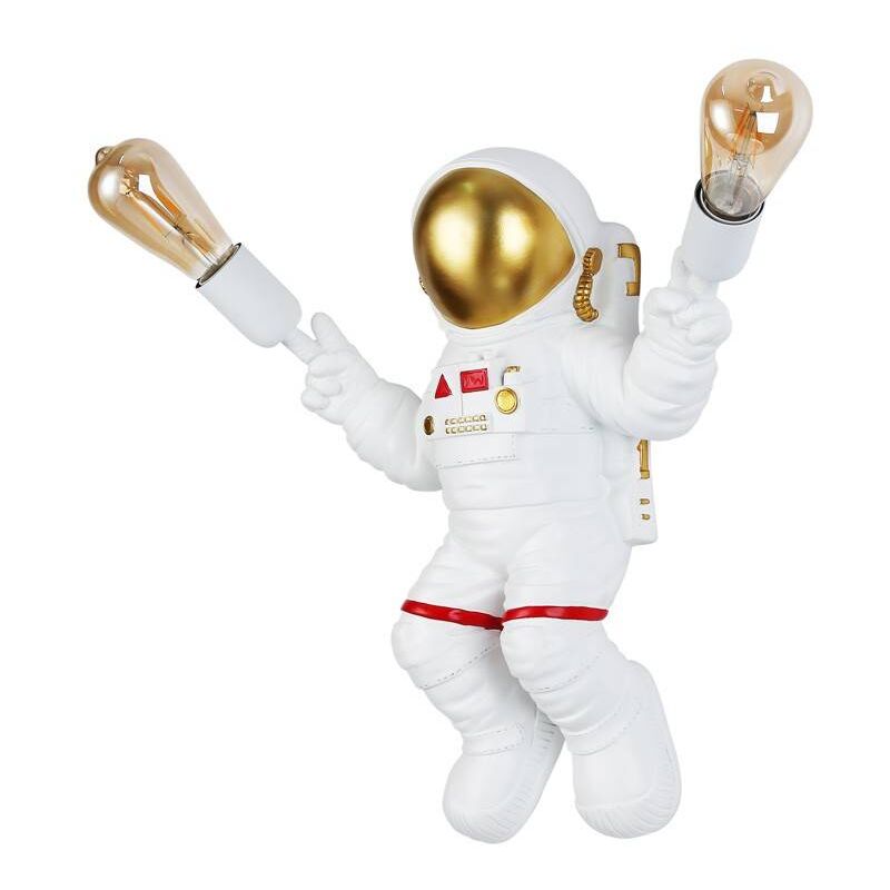 Lampada da parete astronauta per bambini ELLEN. Colore Bianco