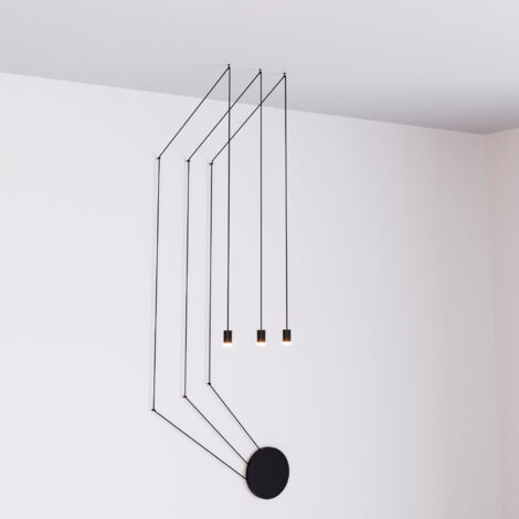 Lampada a sospensione di design "Nébula" - 3x6W (1/5)