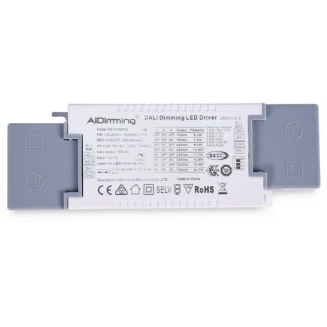 Driver LED Dimmerabile Qtran 96W 5-in-1 100-277V - Impermeabile Per Esterni, Bianco - Foto 2