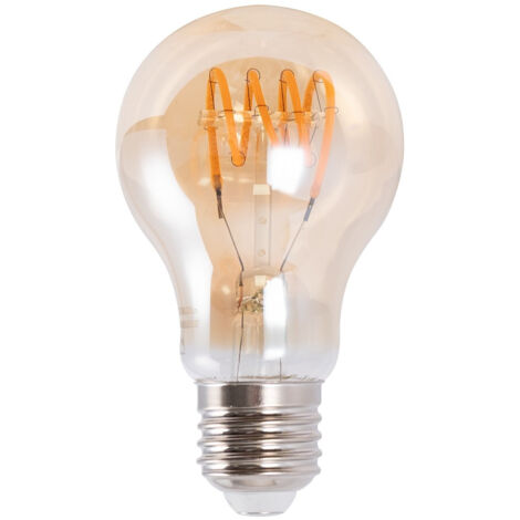 Lampadina vintage a filamento LED "Spiral" - E27 A60 -
