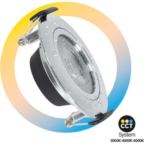 Faretto da incasso a LED RGBCW, 14 W, con controllo vocale tramite automazione domestica, Multi Color Party Lich (4 in RGBCW 14 W Faretto da incasso a LED RGBCW, 14 W, con controllo vocale tramite automazione domestica, Multi Color Party Lich (4 in RGBCW 14 W