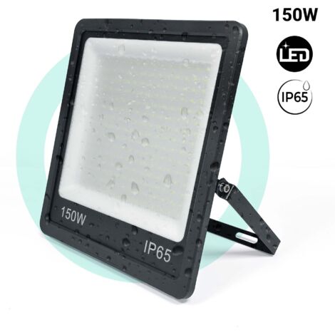 Faretto LED CREATESTAR 150W Da Esterno – 18000LM, 6500K, IP66 Impermeabile, Per Giardino E Stadi