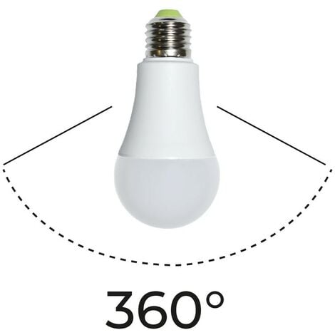 Lampadina LED con sensore di movimento 7W A60 Temperatura di colore Bianco  caldo 3000K