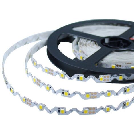 Striscia LED 12V-DC 30W 6mm Zig Zag IP20 (SMD2835 60ch/m)