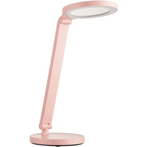 Lampada da tavolo con specchio da trucco 8W CCT Dimable Colore Rosa