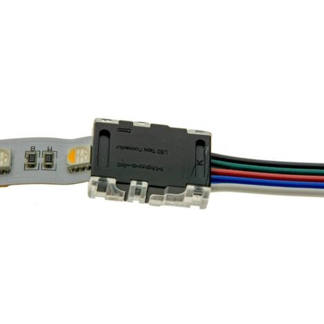 Connettore rapido CLIP 2 pin - Striscia LED a cavo - PCB 8mm IP20 - max 24V