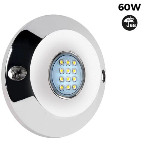 Faretto LED RGBW 6W Multicolore 12V Incasso 6cm Tondo Luce Colorata Barca Camper - Foto 5