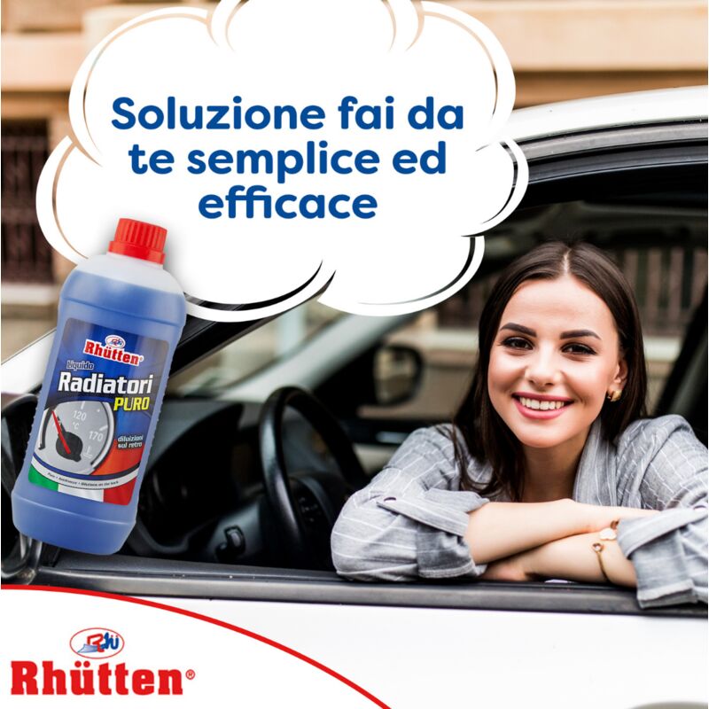Liquido radiatore Blu Concentrato protettivo antigelo anticorrosione -37 -  1 Lt