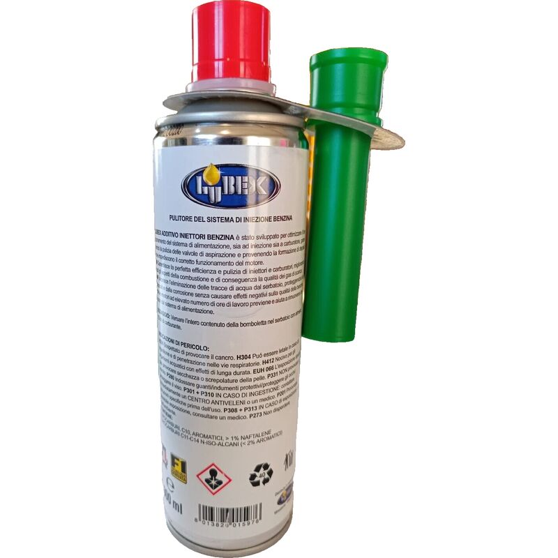 Tester E Pulitore Iniettori Carburante LUTIFIX - 8 Modalità, 12V/5V, 4 Adattatori