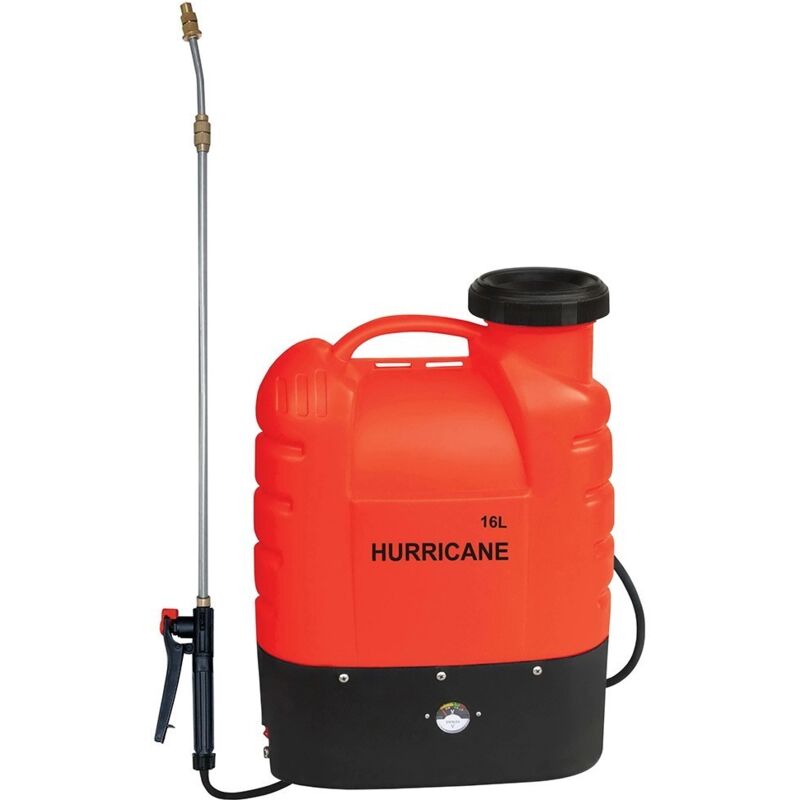 Pompa Irroratrice A Batteria 16L - 4 Ugelli, Spalla, Regolazione Pressione, Per Giardinaggio - Foto 2