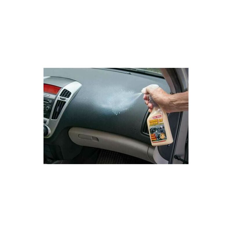 Trattamento Plastiche 3 in 1 x Interni Auto MA.FRA Lucida Protegge Ravviva  500 ml