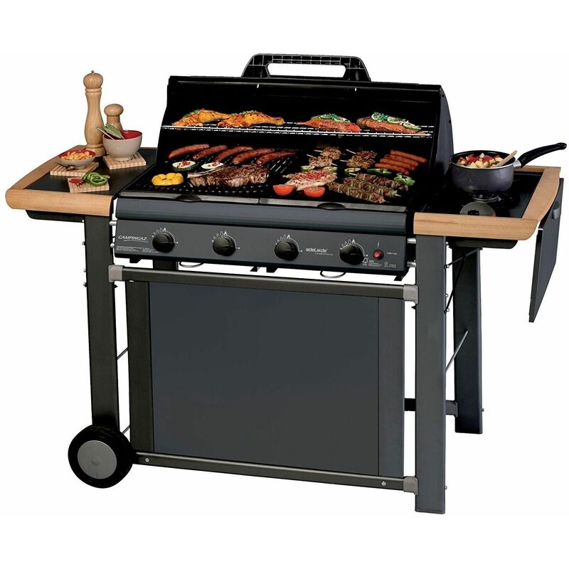 RICAMBIO ORIGINALE PIASTRA IN GHISA BARBECUE ADELAIDE 4 CAMPINGAZ 38,5 x 46  cm.