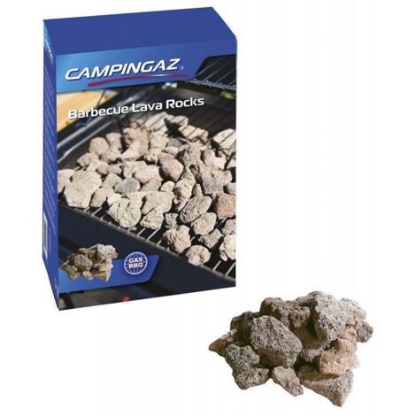 Roccia Pietra Lavica Barbecue CAMPINGAZ Petra Porosa Naturale non Trattata - 3 kg
