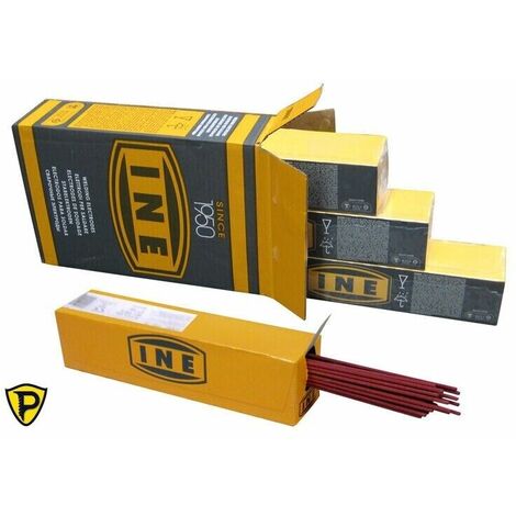 Elettrodi per Saldatura INE 48 A - Rosso D 25x300 - 60+100 A in Confezione da 230 Pz – n. 3 conf.