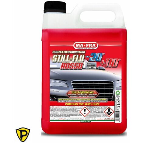 Liquido Radiatore Rosso MA-FRA protettivo antigelo anticorrosione -20 - 4,5 L (1/2)