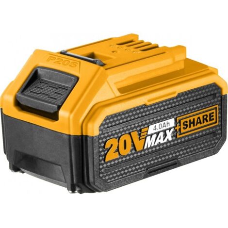 Batteria Al Litio 20V INGCO per Elettroutensili utensili elettrici - da 4 Ah