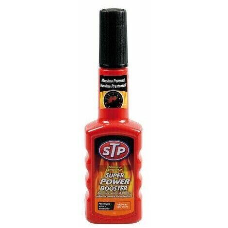 Additivo Super Power BOOSTER STP Motori a BENZINA Aumenta numero ottani 200 ml (1/4)