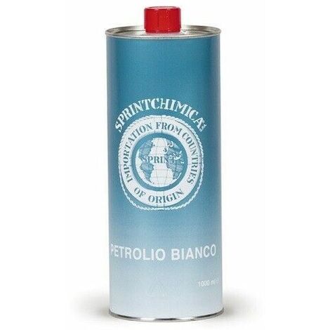 Petrolio Bianco per Lampade Pulitore Catene sgrassante dissolvente cere - 1 Lt (1/6)